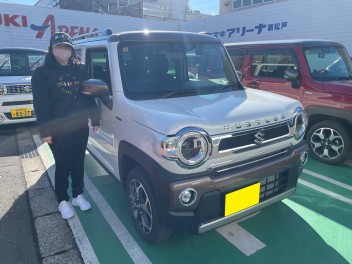 ☆新車ハスラー納車しました☆