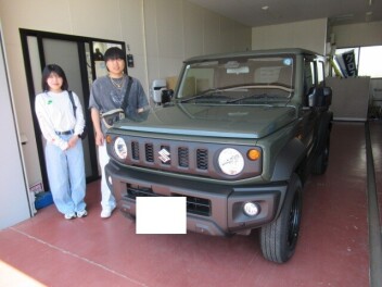 ジムニ－シエラ　納車式です！！