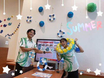 ⭐︎夏の飾り付けコンテスト開催中( ˆoˆ )⭐︎