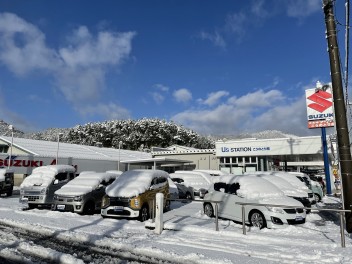 雪が積もりました