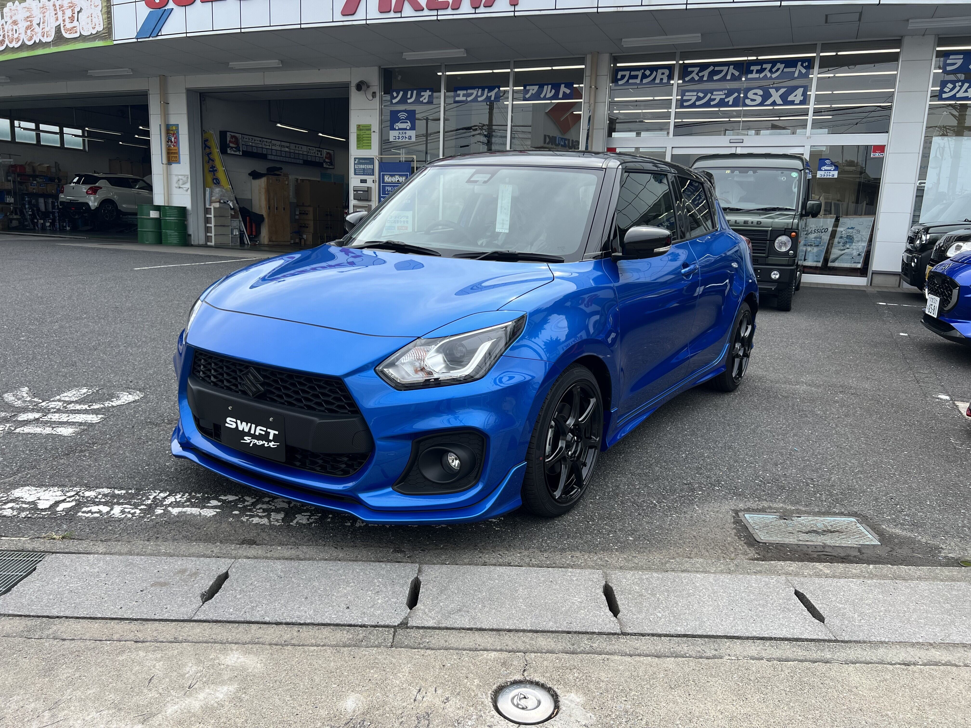 スイフトスポーツ6ATカスタム車
