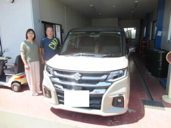 ソリオハイブリッド　納車式です！