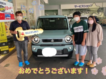 ハスラーご納車です！！