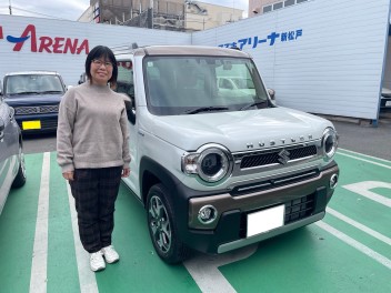 ☆新車ハスラー納車しました☆