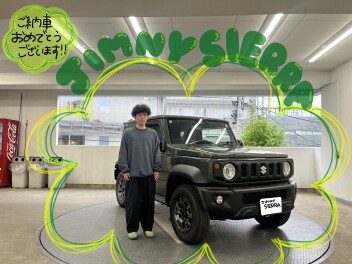 新車ジムニーシエラご納車おめでとうございます！！