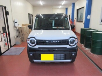 新型ハスラ－第一号納車です