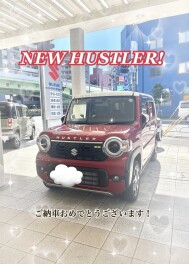 ハスラーご納車させていただきました！