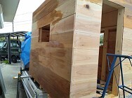 軽トラキャンピングカー作ってます！
