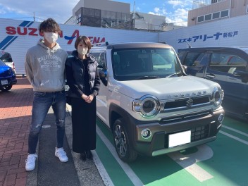 ☆新車ハスラー納車しました☆