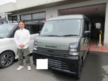 新型エブリイJリミテッド　納車式です！！