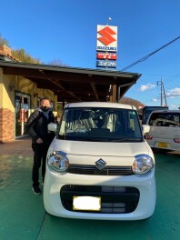 ワゴンRスマイル　ご納車おめでとうございます