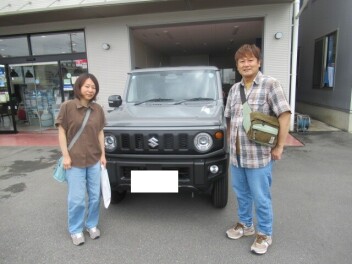 ジムニ－　納車式です！！