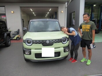 新型クロスビー　納車式です！