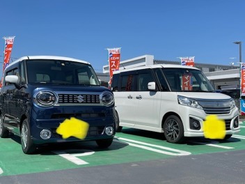 晴天のもと、スマイルご納車☆