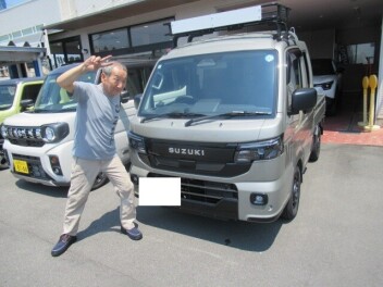 スーパーキャリイ　Xリミテッド　納車式です！