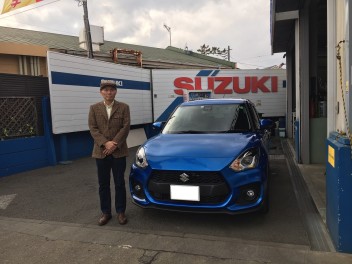 スイフトスポーツ☆御納車☆致しました♪♪♪