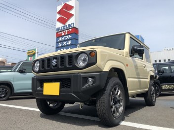 新型ジムニー　納車