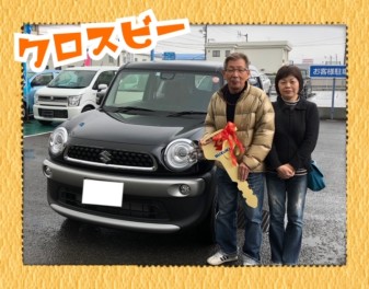 下西様のクロスビーを納車致しました！