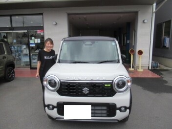 新型ハスラー納車式です！！