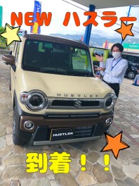 ハスラーＪスタイルの試乗車デス！