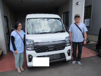 新型エブリイワゴン　納車式です！！