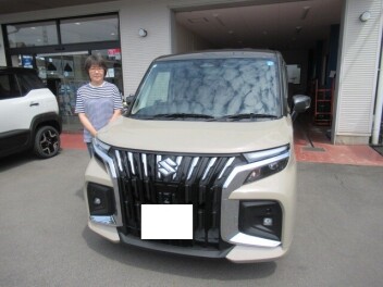 ソリオハイブリット　納車式です！