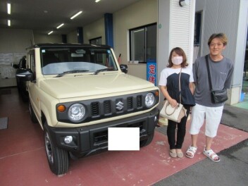 ジムニー　納車式です！