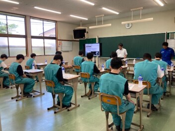 技術講習会　大分高校自動車工学専攻科