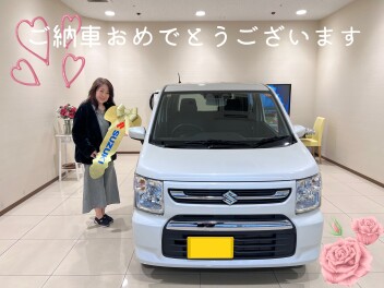 ご納車誠におめでとうございます❀ワゴンＲ❀