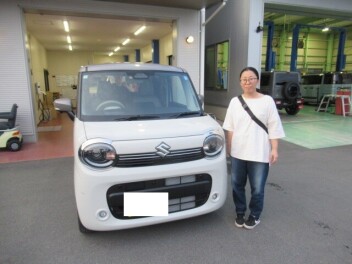 ワゴンRスマイル　納車式です！！