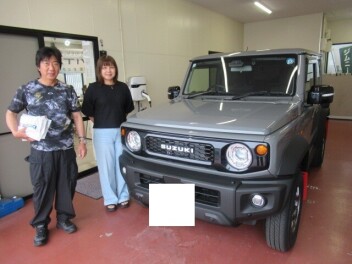 ジムニ－シエラ　納車式です！！