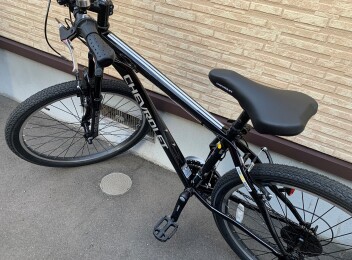 自転車デビュー