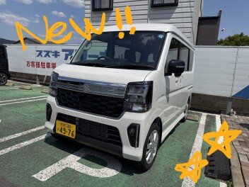 試乗車はいりました！！