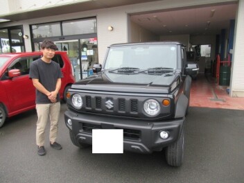 ジムニ－シエラ　納車式です！！