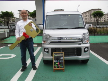 本日はご納車おめでとうございます。