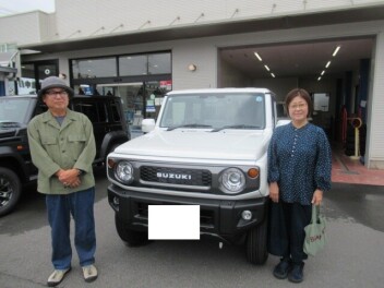 ジムニ－　納車式です！！