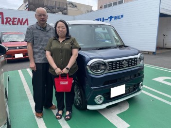 ☆新車ワゴンＲスマイル納車しました☆