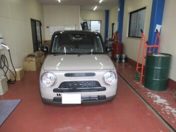 ラパンLC納車です。