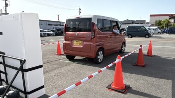 自動ブレーキ体験会、はじめました！
