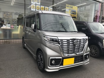 ＼スペーシアカスタムターボ　ご納車です！！／