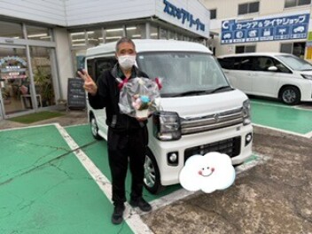 Kさま　エブリーWGN納車式！