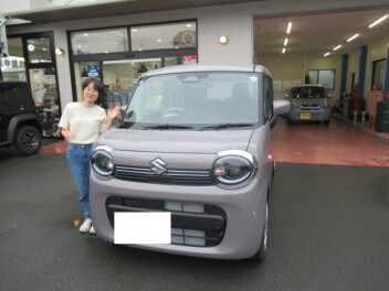 ワゴンRスマイル　納車式です！！