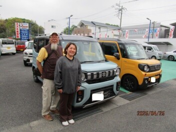 I様　ご納車おめでとうございます！