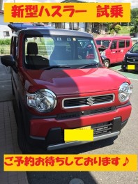 新型ハスラー試乗してみませんか？