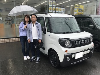 ギア　ＨＹＢＲＩＤ　ＸＺターボ ご納車です！！