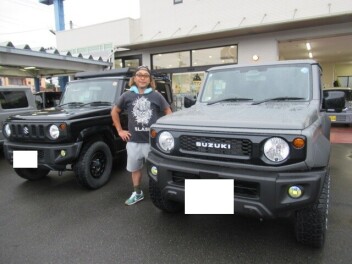 ジムニ－シエラ　納車式です！！