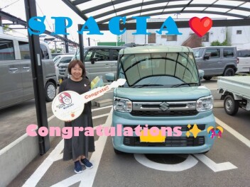 SPACIA～納車式　K様♡