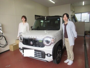 ハスラー　納車式です！