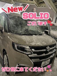 NEW！ソリオ試乗車ございます～！
