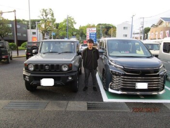O様　ご納車おめでとうございます！